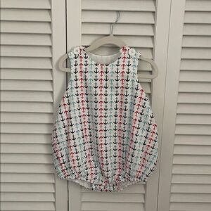 Anchor Print bubble in Red, Blue, and Black